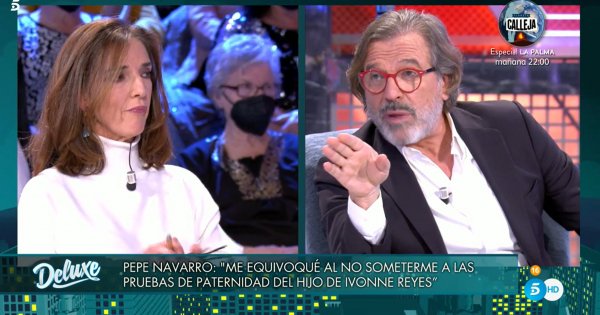 Paloma García-Pelayo y Pepe Navarro han protagonizado un debate muy tenso en plató.