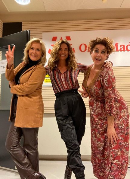 Nieves Herrero, Mariló Montero e Irma Soriano son grandes amigas.