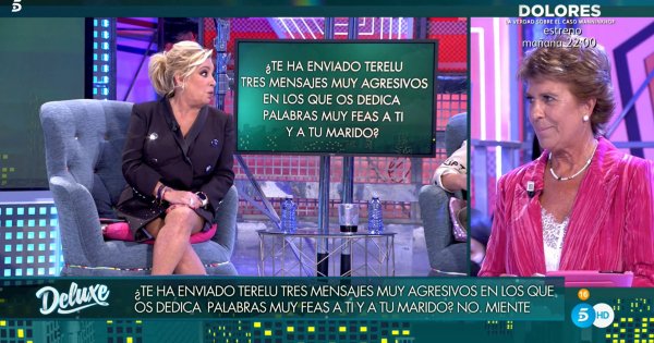 Carmen Borrego se ha pronunciado sobre los "mensajes agresivos" que recibió de su hermana, Terelu Campos.