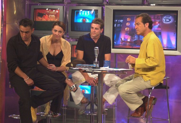 Kiko, Javito y Patricia en la final de 'Gran Hermano 3'.