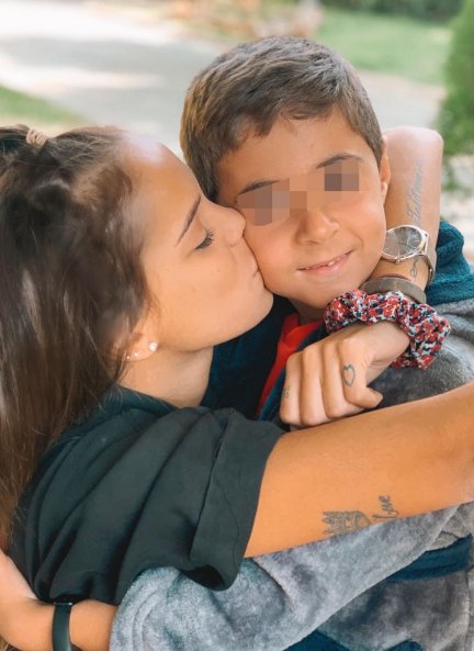 Gloria Camila y José María: su foto más tierna.