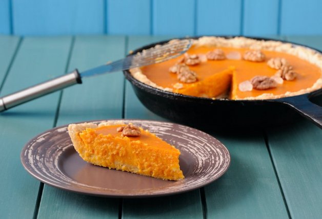 Te enseñamos el truco para conseguir un pastel de calabaza cremoso.