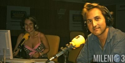 Íker Jiménez y Carmen Porter en 'Milenio 3'.