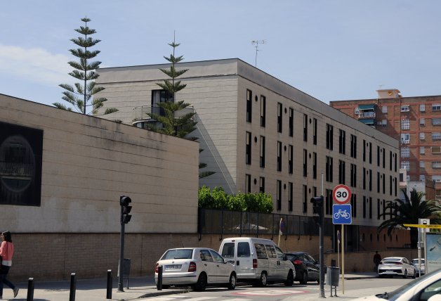 El colegio Gaudí de Cornellà, en el que estudió EGB.