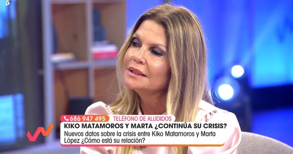 Makoke se ha pronunciado sobre la crisis de Kiko Matamoros y su novia, Marta.