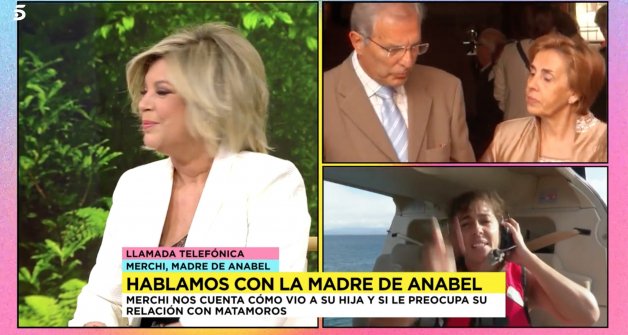 Mercedes Bernal, madre de Anabel Pantoja, ha llamado esta tarde a Sálvame Diario (Telecinco).