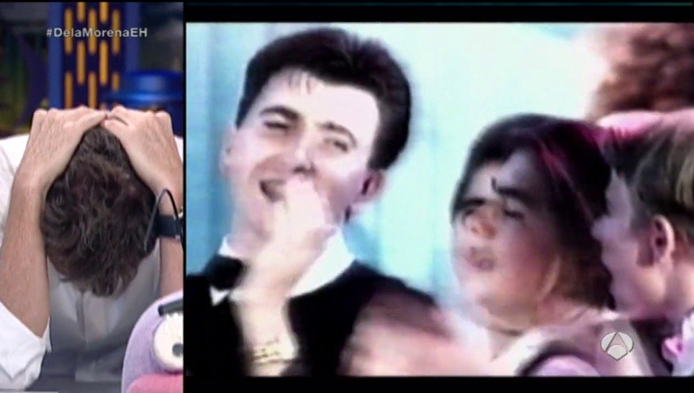 Pablo salió por primera vez en televisión tras componer la canción que ganó el Festival de Benidorm en 1993.