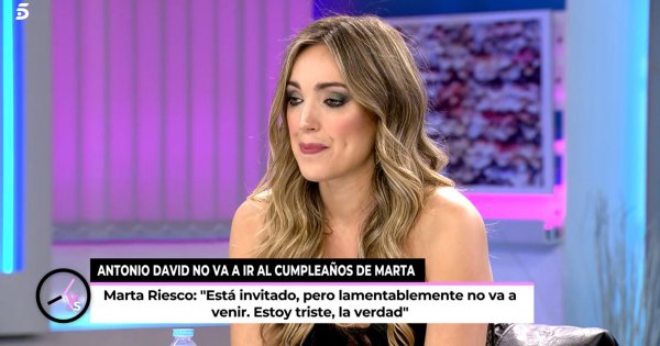 Marta Riesco ha llegado al límite tras el último desplante de Antonio David Flores.