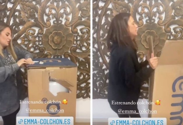 Rocío se apoya en Olga en estos duros momentos.