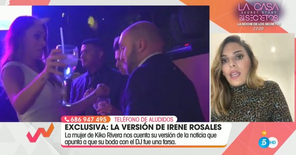 Irene Rosales ha vuelto a 'Viva la vida' para aclarar la polémica.