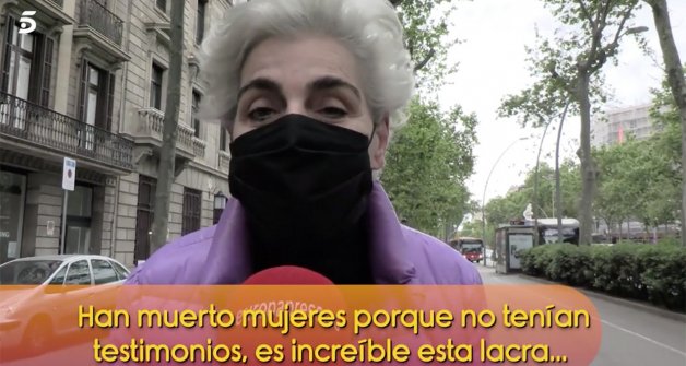 La italiana, en sus declaraciones a "Sálvame". 