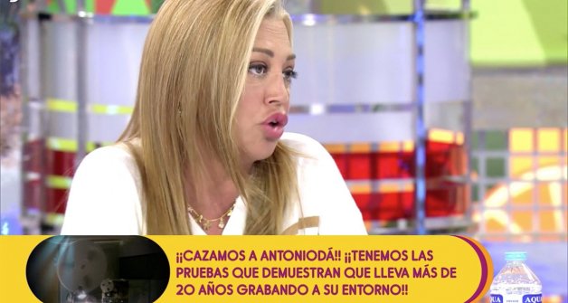 Belén Esteban hablando de la segunda hija de Jesulín en Sálvame.