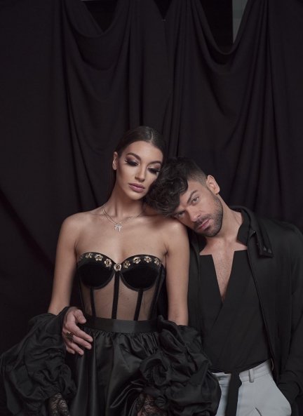 Ana Guerra y Ricky Merino, en una foto promocional del vídeo.