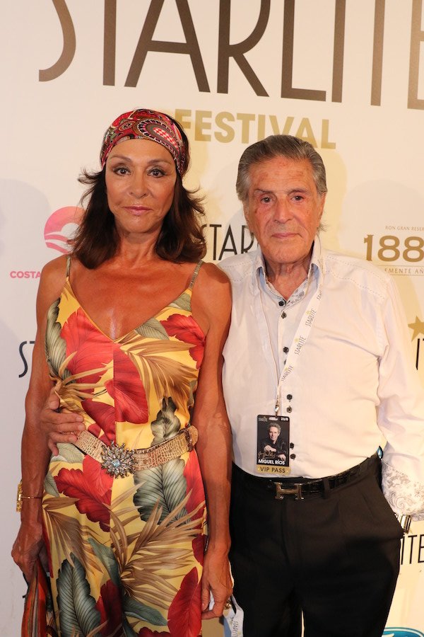 Mari Ángeles Grajal y Jaime Ostos en 2018.