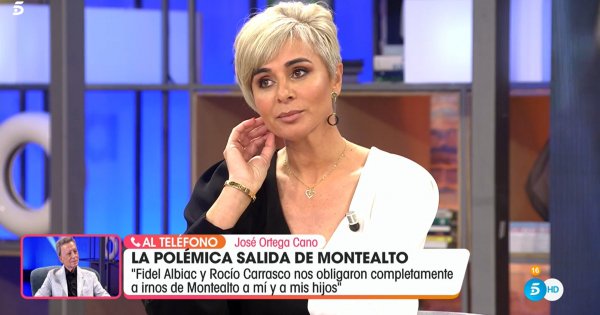 Ana María Aldón ha escuchado atentamente a las palabras de su marido, José Ortega Cano.