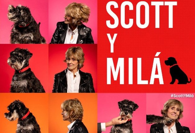 Una imagen promocional de la primera temporada de 'Scott y Milá', en #0.
