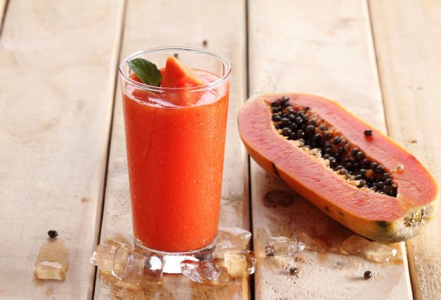 Batido de papaya