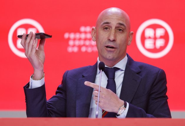 La comparecencia de Rubiales sobre los audios con Piqué fue muy tensa.