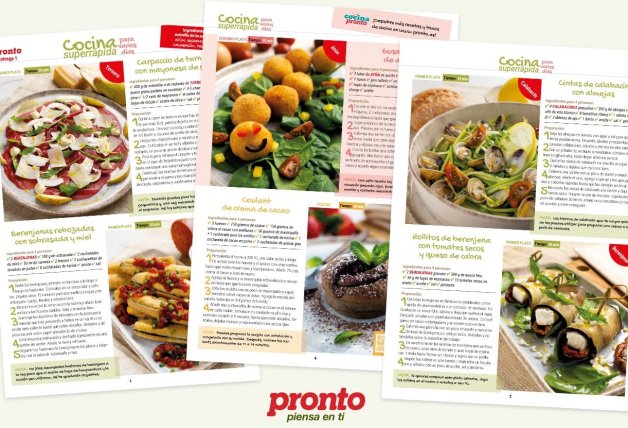 Revista Pronto Nueva Cocina Superrápida Entrega 1