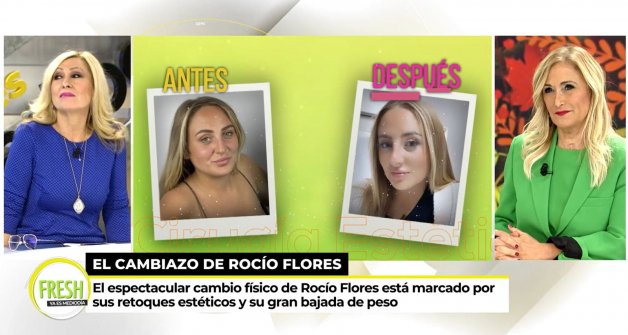 Cristina Cifuentes y Rosa Benito comentaron los cambios físicos de Rocío Flores.