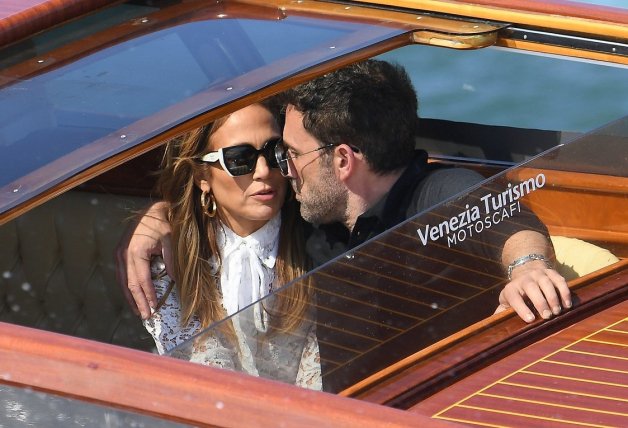 La pareja, en el pasado Festival de Cine de Venecia.