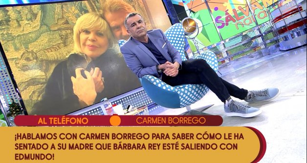 Carmen Borrego reveló qué opina su madre de la relación de Bigote y Bárbara Rey.