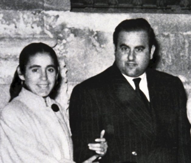 Ana con su marido, Juan Pantoja.