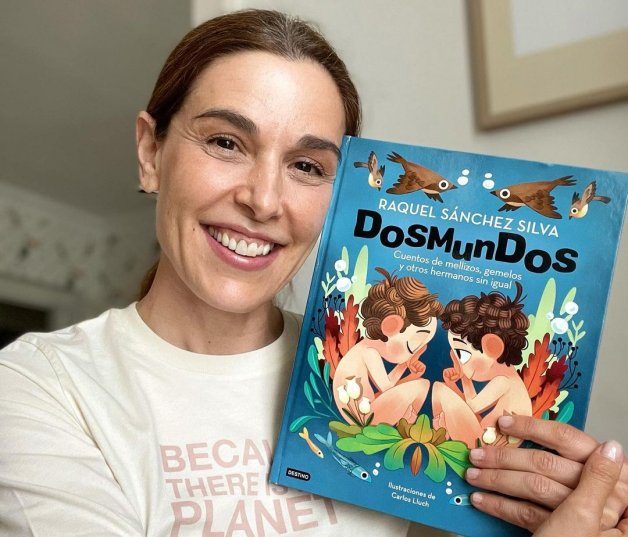 'Dos mundos' es el quinto libro de Raquel, el primero dedicado a los niños.