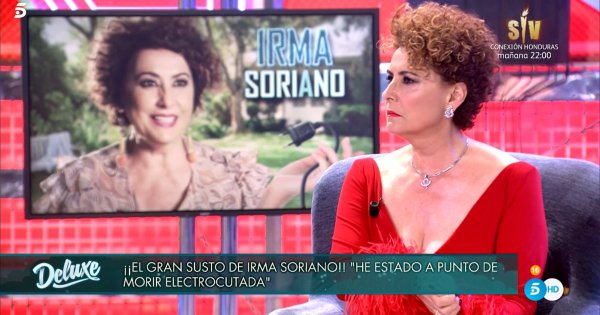 Irma Soriano ha contado todo sobre el incidente doméstico que ha vivido recientemente.