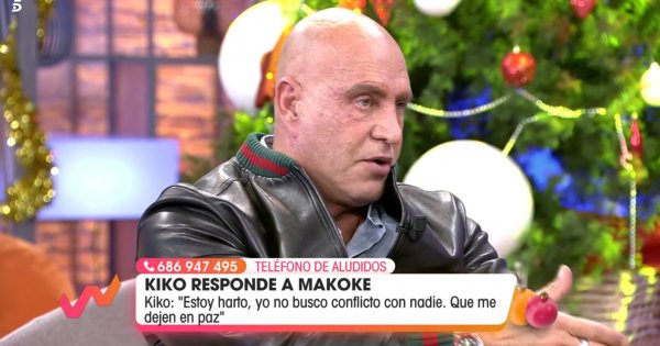 Kiko Matamoros se ha mostrado muy contundente con Makoke en 'Viva la vida'.