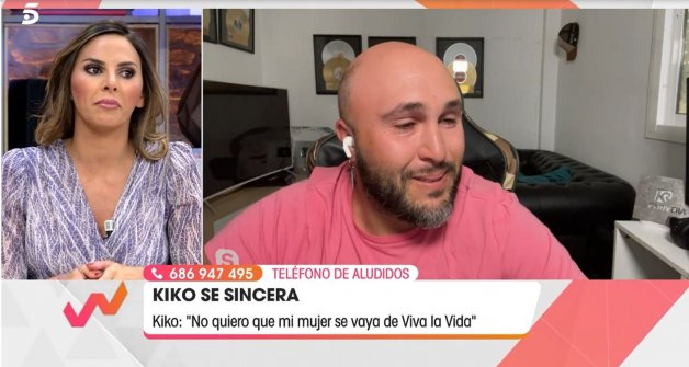 Kiko Rivera ha animado a Irene Rosales a seguir en la tele