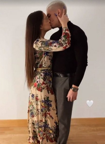 Julia Janeiro y Brayan, románticos en Instagram