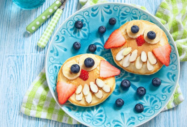 Puedes jugar con la presentación para que los niños disfruten más de este plato.