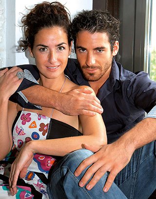 Miguel Ángel Silvestre y su primera novia, Belén López.