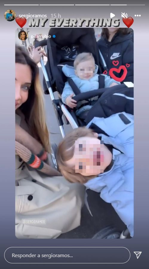 Sergio Ramos ha compartido un vídeo de su familia (@sergioramos).