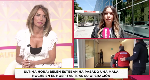 María Patiño y su compañera de Socialité han explicado cómo se encuentra Belén Esteban.