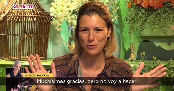 A María Jesús Ruiz se le podría haber escapado la noticia, que podría haber sido una exclusiva.