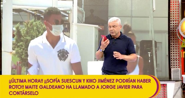 Jorge Javier desveló la noticia en Sálvame.