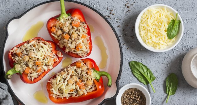 Consume quinoa y verduras de una forma divertida y sabrosa.