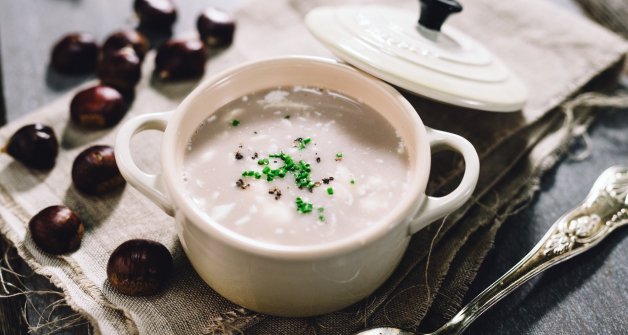 ¡Estarás deseando que llegue la época de las castañas para cocinar esta rica crema!