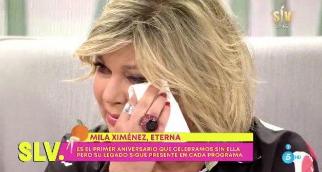 Terelu Campos, totalmente rota de dolor al recordar a Mila Ximénez (Telecinco).