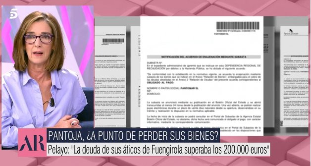 Paloma García-Pelayo ha explicado que fue Hacienda quien subastó el ático de Fuengirola.