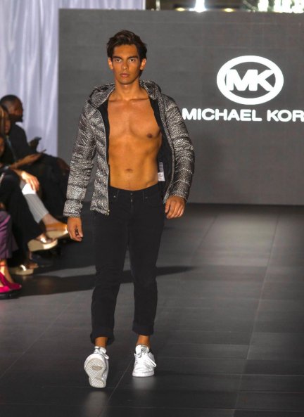 Alejandro Reyes, durante su etapa como modelo.