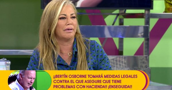 Belén Esteban ha hablado desde su experiencia en 'Sálvame'.