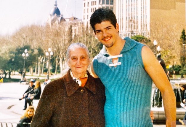 En esa época, el actor arrasaba gracias a la serie 'Un paso adelante'.