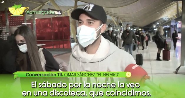 Omar Sánchez, en declaraciones para Sálvame Diario (Telecinco).