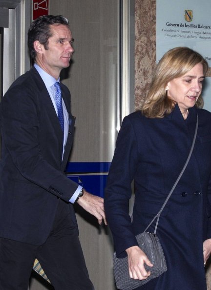 La infanta le contará a su padre su situación con Urdangarín.