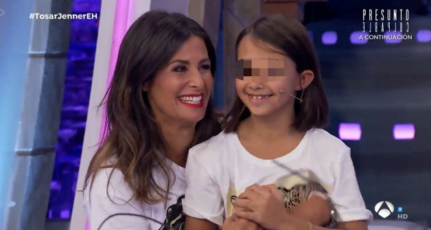 La hija de Nuria Roca también fue a divertirse a 'El Hormiguero'.