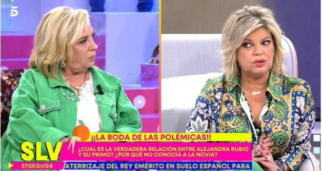 Terelu defendió a Carmen Borrego en 'Sálvame'.