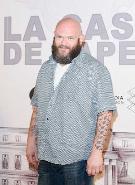 El actor, en una presentación de la serie.